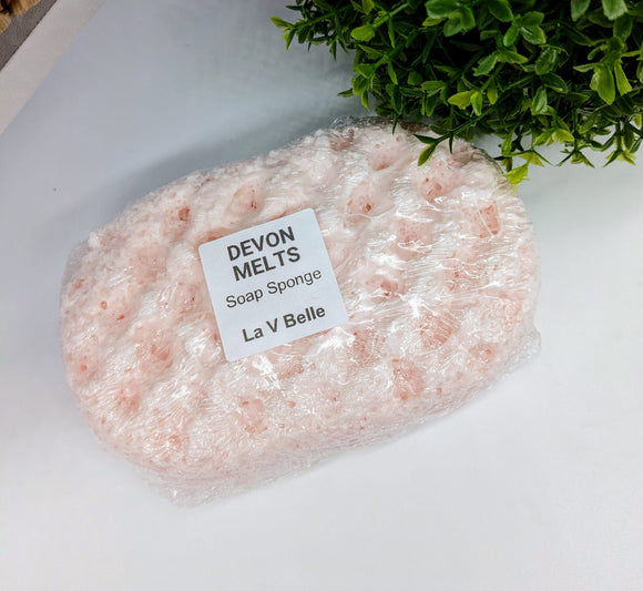 Large Fragranced Exfoliating Soap Sponge - La V Belle