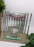 Rippled Glass Art Deco Wax Burner - £8.95