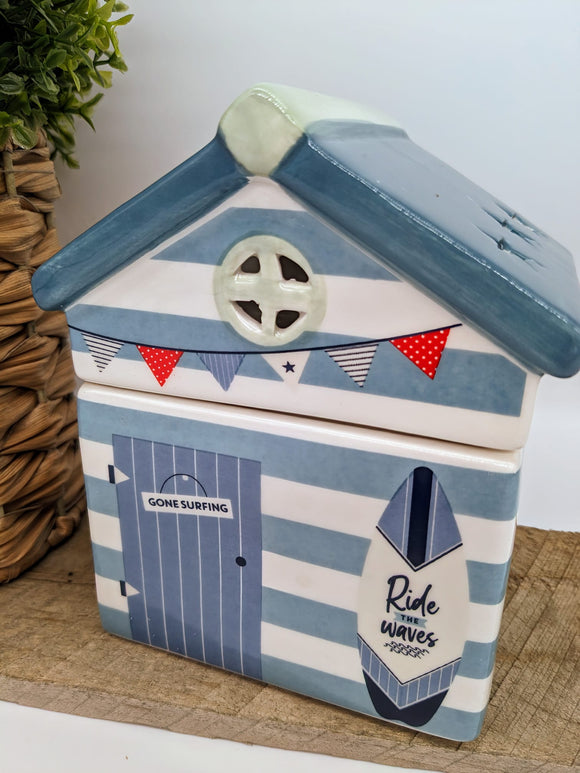 Ceramic Beach Hut Oil Burner - £11.95