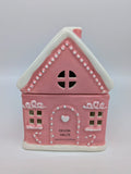Pink Gingerbread House Ceramic Burner - £11.95