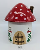 Mushroom House Ceramic Oil & Wax Tealight Burner - Now £14.95 - was £15.95