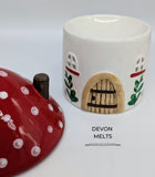 Mushroom House Ceramic Oil & Wax Tealight Burner - Now £14.95 - was £15.95
