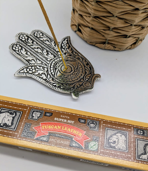 Satya Super Hit Incense Sticks - Tuscan Leather - £1.95