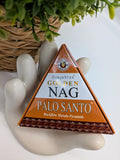 Golden Nag Back Flow Incense Cones - Palo Santo 10 pack - £2.95