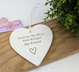 Hanging Ceramic Hearts - £3.75