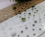 Large Candle Plate - Stars - £4.95
