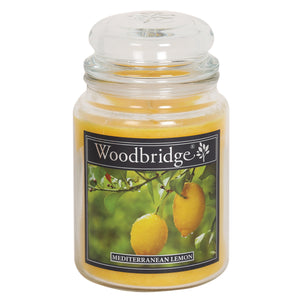 Woodbridge Large Jar Candle - Mediterranean Lemon - £16.00