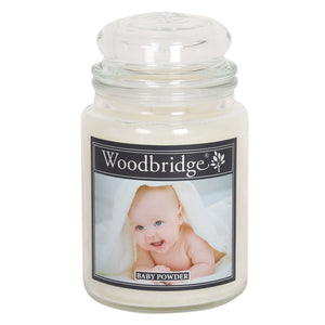 Woodbridge Large Jar Candle - Baby Powder - £16.00