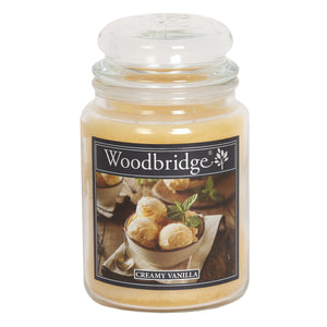 Woodbridge Large Jar Candle - Creamy Vanilla - £16.00