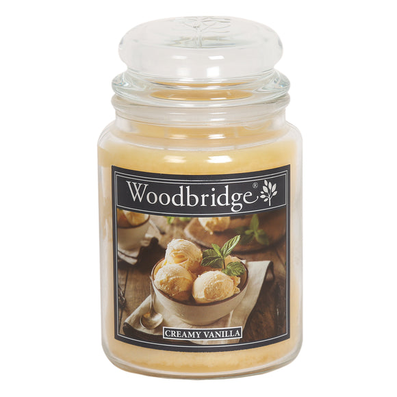 Woodbridge Large Jar Candle - Creamy Vanilla - £16.00