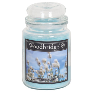 Woodbridge Large Jar Candle - Cotton Blossom - £16.00