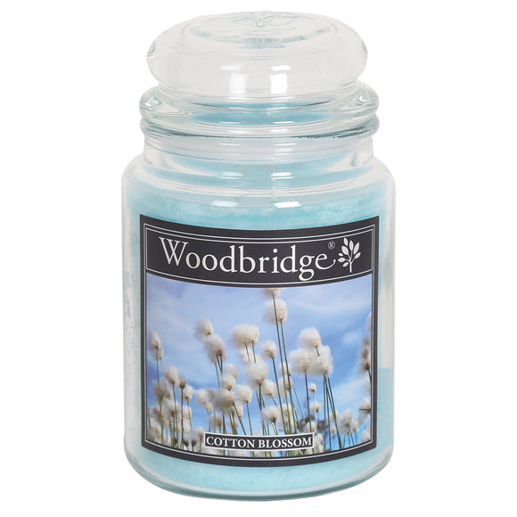 Woodbridge Large Jar Candle - Cotton Blossom - £16.00