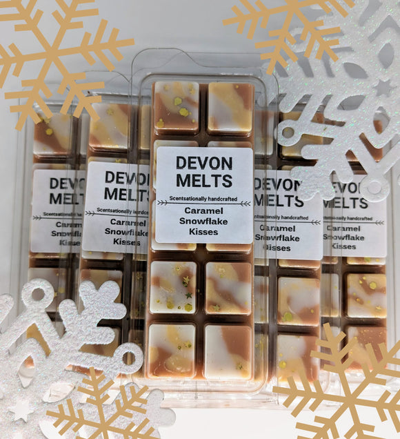 Caramel Snowflake Kisses - £3.50