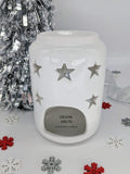 Ceramic Multi Star Cut Out Burner - White - £7.95