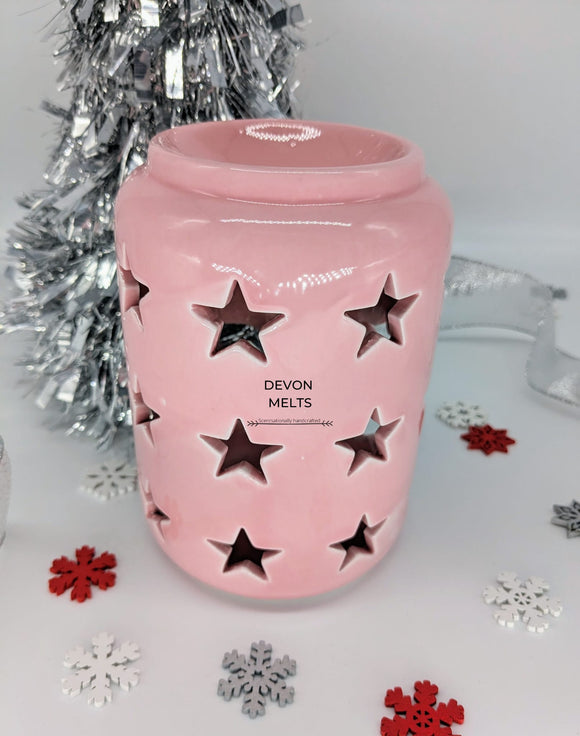 Ceramic Multi Star Cut Out Burner - Pink- £7.95