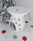 Christmas Cut Out 'XMAS' Text Ceramic Burner - £9.95