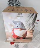 Red & Grey Gonk Ceramic Burner - £10.95