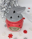 Red & Grey Gonk Ceramic Burner - £10.95