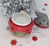 Red & Grey Gonk Ceramic Burner - £10.95