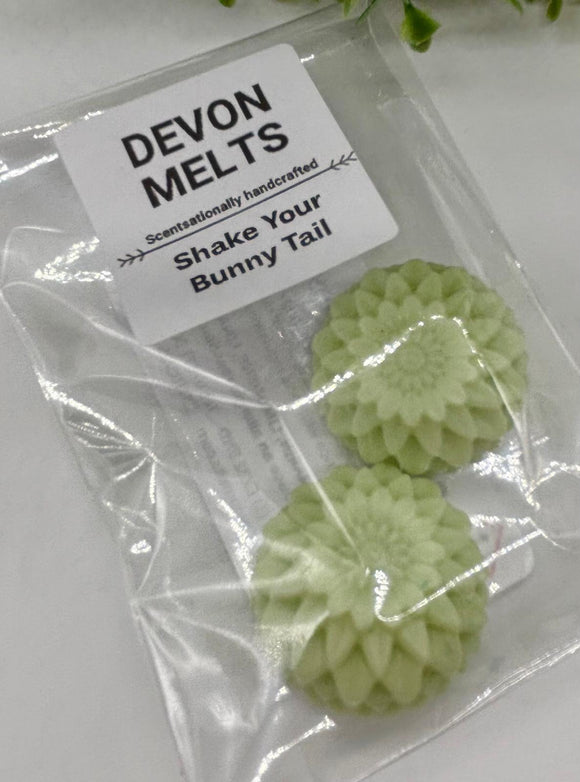 Flower Melts 2pk - Shake Your Bunny Tail - £1.35