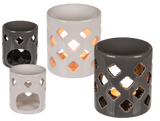 Lattice Cut-Out White Burner - Now £4.95