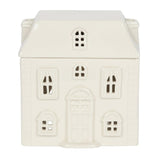 White Ceramic House Tealight Burner - £12.95