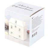 White Ceramic House Tealight Burner - £12.95