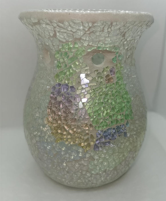 Pearl Crackle - Wax Burner - £12.95