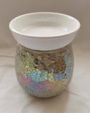 Pearl Crackle Electric Wax Burner - £18.95