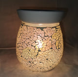 Pearl Crackle Electric Wax Burner - £18.95