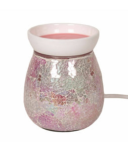 Pink Crackle Electric Wax Burner - £18.95