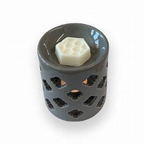 Lattice Cut-Out Grey Burner - Now £4.95